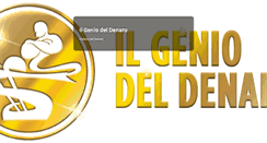Desktop Screenshot of ilgeniodeldenaro.com